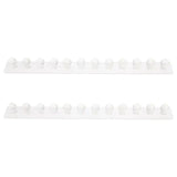 Acrylic Wall Mounted Jewelry Organizer Rack Hanger