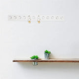 Acrylic Wall Mounted Jewelry Organizer Rack Hanger