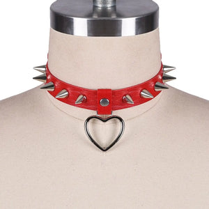 Body Harness Women Sword Belt Lingerie Gothic Heart Metal Chain Rivet