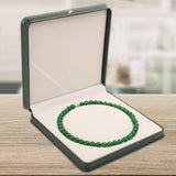 Necklace Box Storage Holder PU Leather for Pearl Necklace