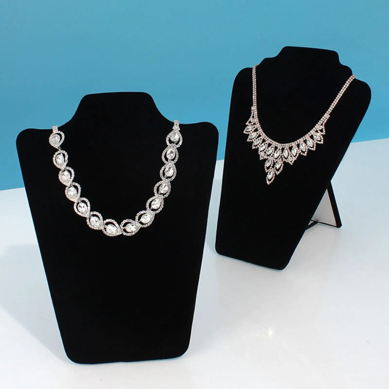 Necklace Bust Display Stand Jewelry Holder Hanger for Shows or Home Use