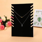 Velvet Necklace Bracelet Display Stand