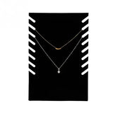 Velvet Necklace Bracelet Display Stand