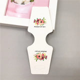 Necklace Card DIY Bracelet Display Card Hair Clip Card 50pcs/lot