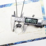 Tiger Tooth Pendant Necklace 925 Sterling Silver Vintage Bijoux Protection Gift