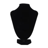 Velvet Necklace Choker Jewelry Mannequin Display Shelf Stand Rack
