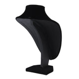 Velvet Necklace Choker Jewelry Mannequin Display Shelf Stand Rack