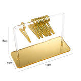 Coat-hanger Shape Necklace Holder Closet Gift