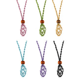 Necklace Cord Stone Holder Replacement Net Bag Adjustable Length