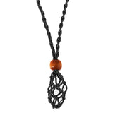 Necklace Cord Stone Holder Replacement Net Bag Adjustable Length
