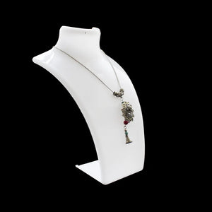 Acrylic Necklace Display Holder Earrings Organizer Pendant Stand
