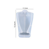 Necklace Display Stand Epoxy Resin Mold Jewelry Pendant Show Rack Silicone Mould
