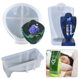 Necklace Display Stand Epoxy Resin Mold Jewelry Pendant Show Rack Silicone Mould