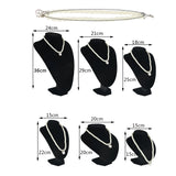 Necklace Display Stand Holder Bust Jewelry Mannequin Window Display