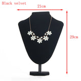 Necklace Display Stand Holder Bust Jewelry Mannequin Window Display