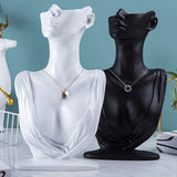 Resin Necklace Display Stand Mannequin Bust Organizer