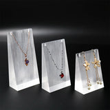 Acrylic Necklace Display Stands Jewelry Rack Organizer