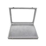 Necklace Display Tray with Lid Pendant Organizer Jewelry Storage Holder
