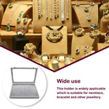 Necklace Display Tray with Lid Pendant Organizer Jewelry Storage Holder