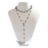 Double Beading Pendant Chain Necklace for Women