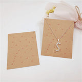 Jewelry Display Cards for Sets 100Pcs