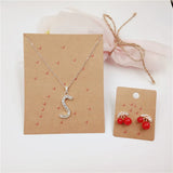 Jewelry Display Cards for Sets 100Pcs