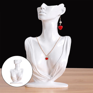 Necklace Earring Display Bust Chain Holder Jewelry Holder Mannequin