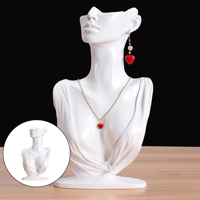 Necklace Earring Display Bust Chain Holder Jewelry Holder Mannequin