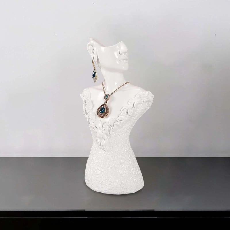 Necklace Earring Display Stand Jewelry Storage Organizer