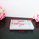 Velvet Jewelry Organizer Tray Display Stand Showcase