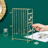 Metal Jewelry Display Stands & Ring Storage Organizers