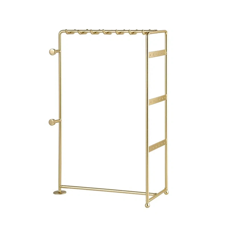 Metal Jewelry Display Stands & Ring Storage Organizers