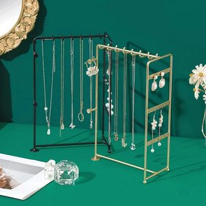 Metal Jewelry Display Stands & Ring Storage Organizers