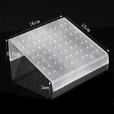 Acrylic Jewelry Display Props Plate Stand Earrings Holder