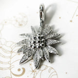 Edelweiss Necklace 925 Silver Winter Fine Jewelry Gift