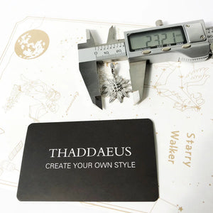 Edelweiss Necklace 925 Silver Winter Fine Jewelry Gift