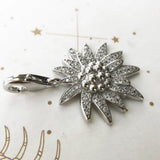 Edelweiss Necklace 925 Silver Winter Fine Jewelry Gift