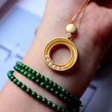 Necklace Female Sterling Silver Temperament Short Pearl Necklace