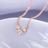 925 Silver Necklace Women Pendant Chain Gemstone Jewelry