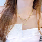Romantic Flash Necklace for Autumn and Winter