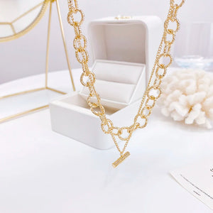Romantic Flash Necklace for Autumn and Winter
