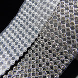 Sparkling Silver Crystal Chain Necklace Ladies Wedding Party Necklace