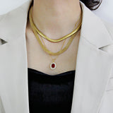 Stainless Steel 3mm6mm Mesh Shape Silver DIY Collars Choker