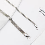 Stainless Steel 3mm6mm Mesh Shape Silver DIY Collars Choker