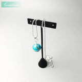 Globe Necklace Europe Style 925 Silver Jewelry