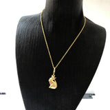 Golden Cat Necklace with Star Summer Fine Jewelry 925 Sterling Silver