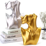 Resin Necklace Jewelry Display Bust Portrait Model Necklace Stand