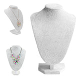 Velvet Necklace Jewelry Display Stand Chain Holder Showcase Storage