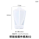 Silicone Necklace Jewelry Mould for Epoxy Resin