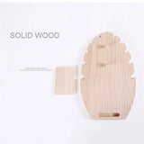 Wooden Necklace Jewelry Display Stand Holder Organizer Store Decor